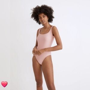Madewell Pink Women's One Piece Swimsuit